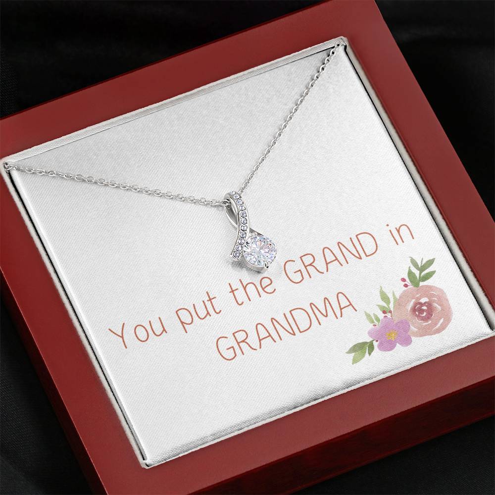 Necklace for Grandma, Timeless Necklace, Gift for Gigi, Gift for Grammy, Gift for Mimi