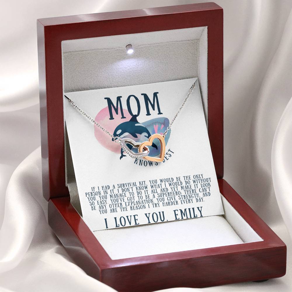 Personalized Name Necklace - Letter Necklace - Gift for Mom - Mom Necklace - Wife Necklace - Mom Gifts - Birthday Gift
