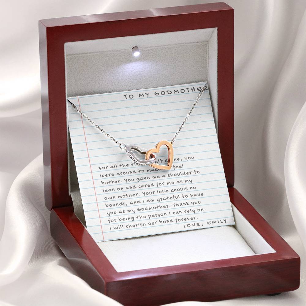 Mother's Day Necklace Gift  For Women To My Mother Step Mom Grandma Thank You For Doing a Great Job Gift From Daughter Son With The Message Card