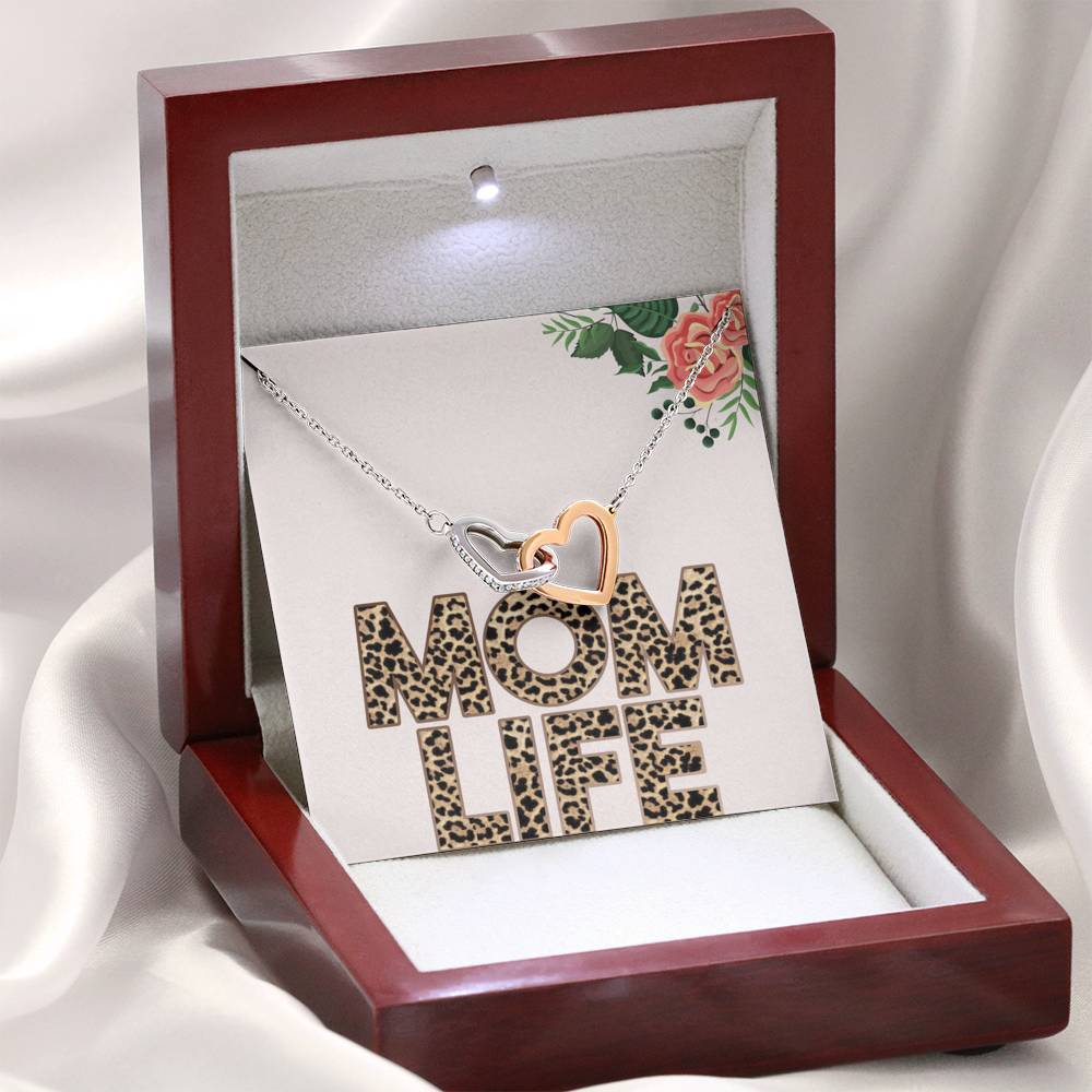 Initial Necklace for Mom, Personalized Mother Day Necklace, Custom Name Necklace, Bonus Mom Necklace, Bonus Mom Gift, Stepmom Birthday Gift, Mothers Day From Daughter,