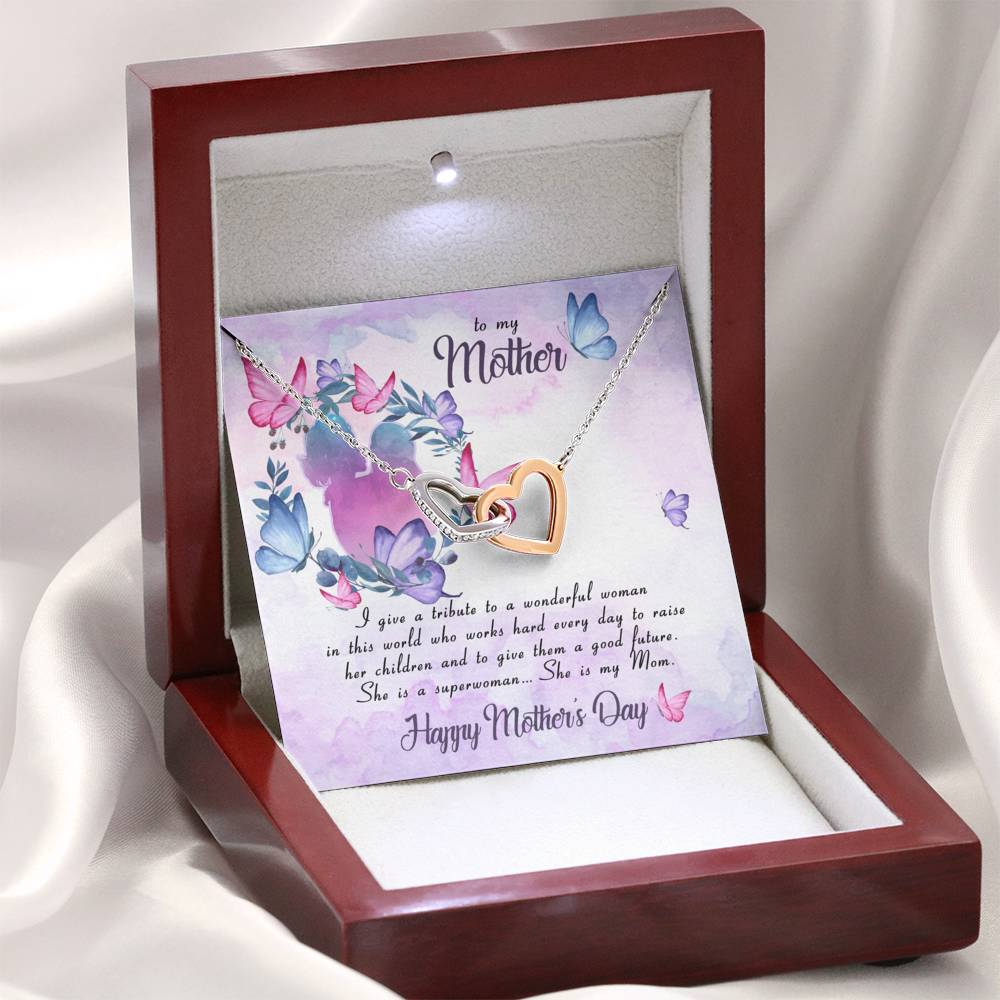 Unbiological Mom Gift, Mother in Law Gift, Second Mom Gift, Personalize Necklace, Best Friend Gift BFF, Name Necklace, Mothers Day Gift For Mother in Law,