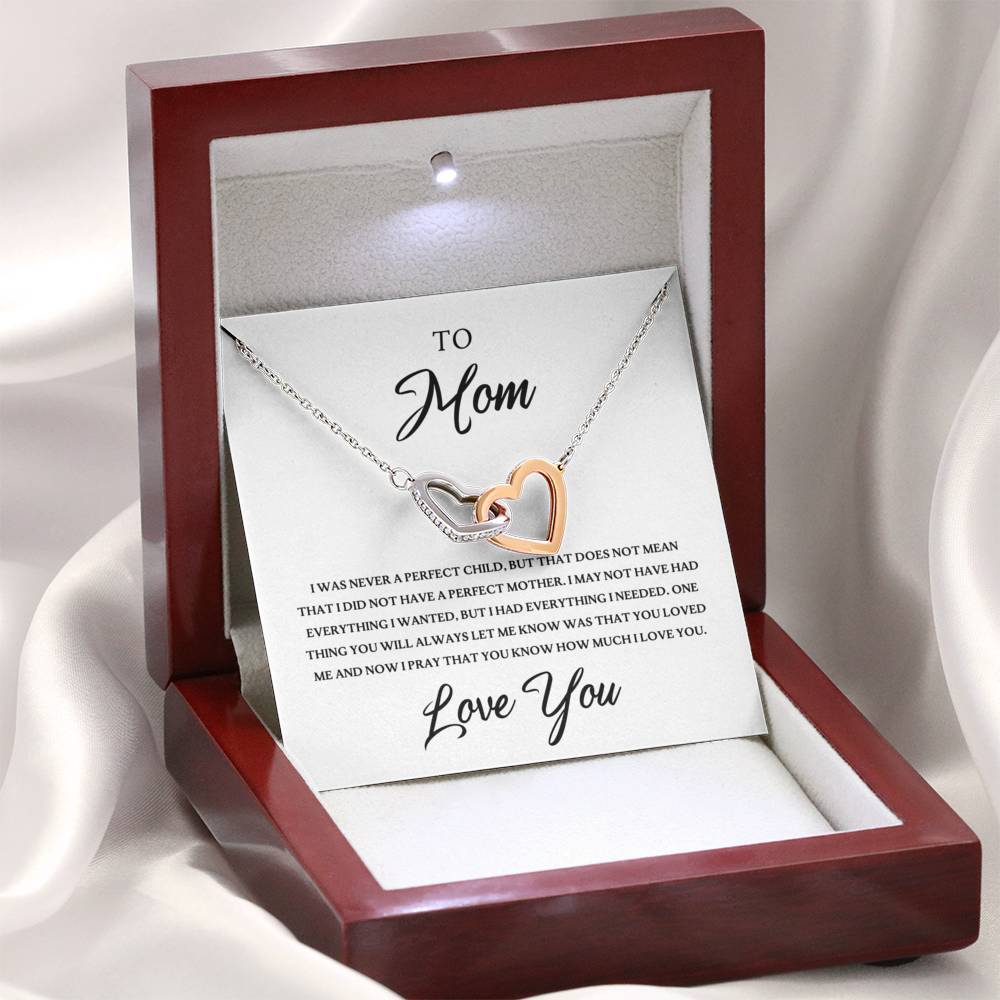 Mother's Day Gift, Mom Necklace, Name Necklace, Mothers Day Gift From Son, Gift Set for Mom, To My Other Mom, Foster Mom Gift,