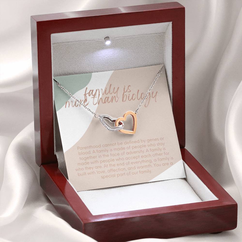 Adoption Gift for Her, Adoption Jewelry, Birthday Gift for Adopted Family Member