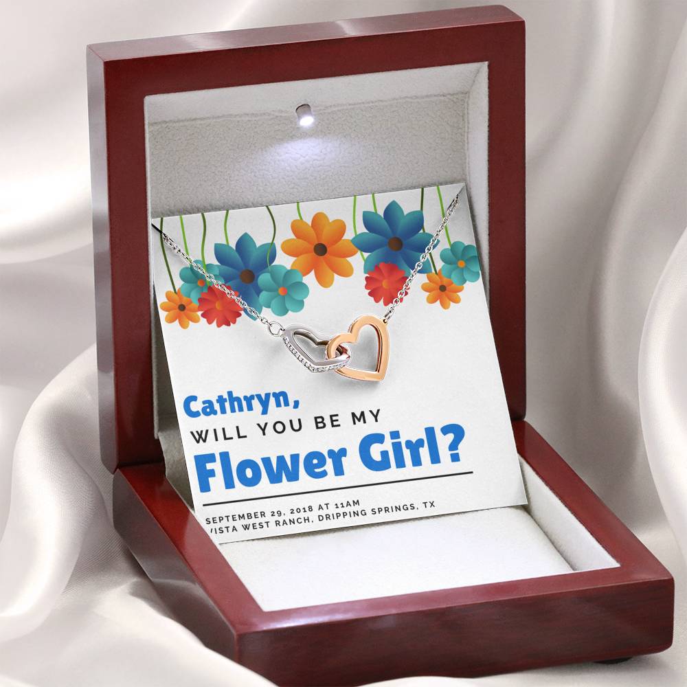 Flower Girl, Flower Girl Gift, Will you be my Flower Girl, Flower Girl Wedding Day Gift,