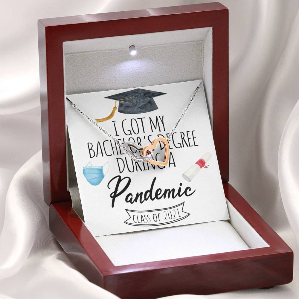 Bachelors Degree Graduation Gift, Personalized College Graduation Gift for Her, Bachelors Degree Gift Necklace