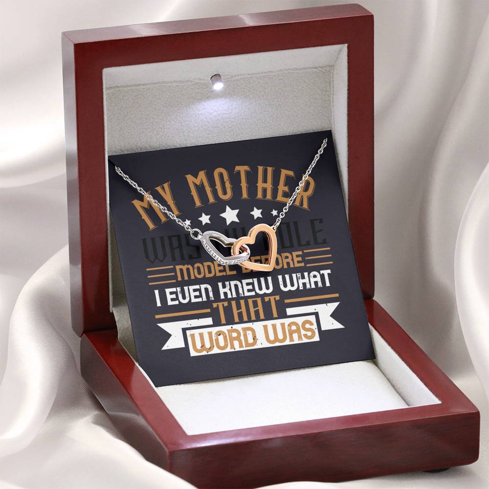 To My Mom Necklace, Personalized Mother Day Gift, Necklace for Mom, Initial Necklace for Mom, Personalized Necklace For mom 4 Names, Mom Jewelry Gift, Mom Birthday Card,