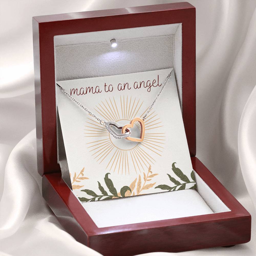 Miscarriage Gift Infant Loss Mama to an Angel Baby, Pregnancy Loss of Baby, Stillborn Necklace, Bereavement Gift, Miscarriage Keepsake