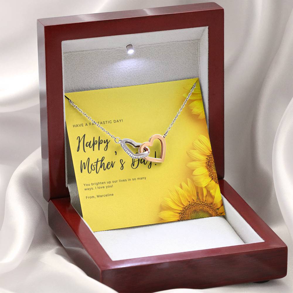 Gift for mom, Stepmom Gift, Necklace for Mom, Mothers Day Gift Basket, Necklace for Mom, Unbiological Mom Gift, Mom necklace,