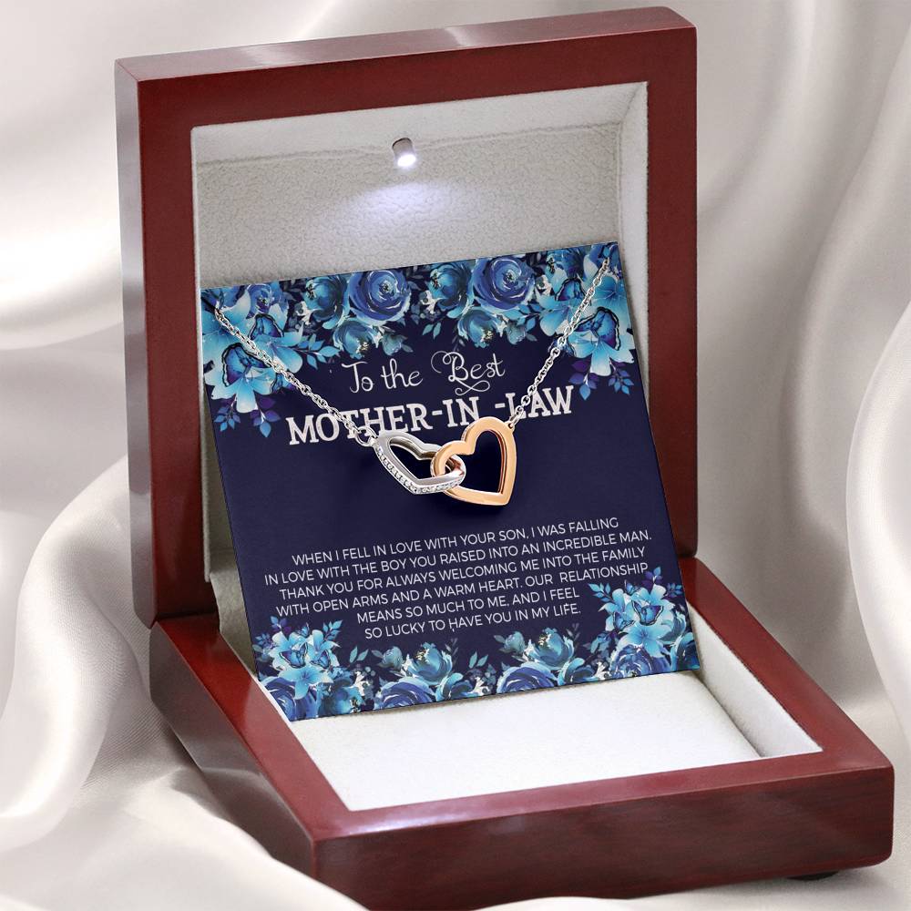 Mother in law Gift, Necklace, Mother of the Groom, Wedding Gift