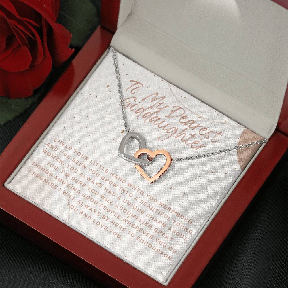 Goddaughter Gift Necklace, Personalized Card for Goddaughter, Gift Idea for Goddaughter