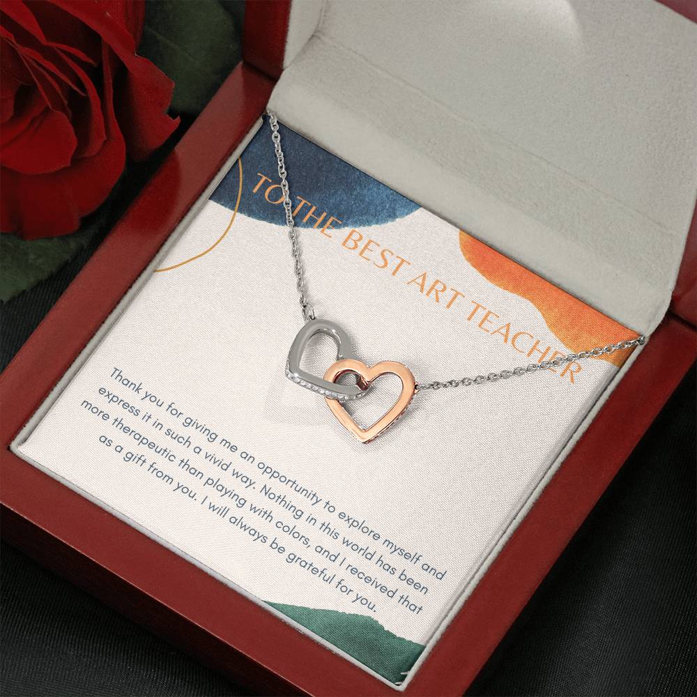 Art Teacher Gift, Art Teacher Appreciation, To The Best Art Teacher, Message Card For Art Teacher