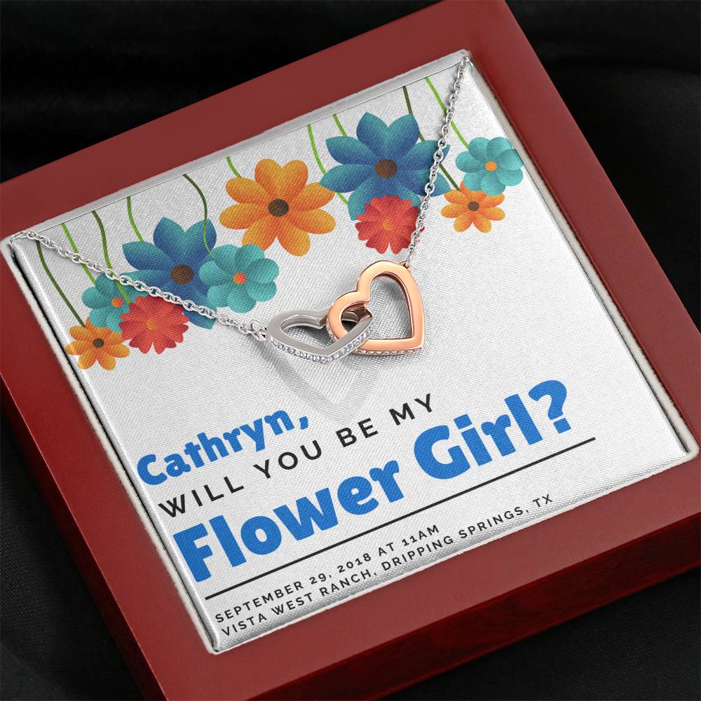 Flower Girl, Flower Girl Gift, Will you be my Flower Girl, Flower Girl Wedding Day Gift,