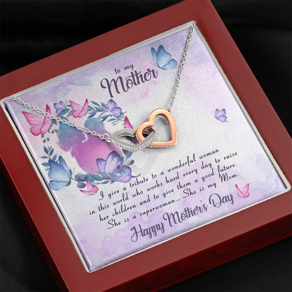 Unbiological Mom Gift, Mother in Law Gift, Second Mom Gift, Personalize Necklace, Best Friend Gift BFF, Name Necklace, Mothers Day Gift For Mother in Law,