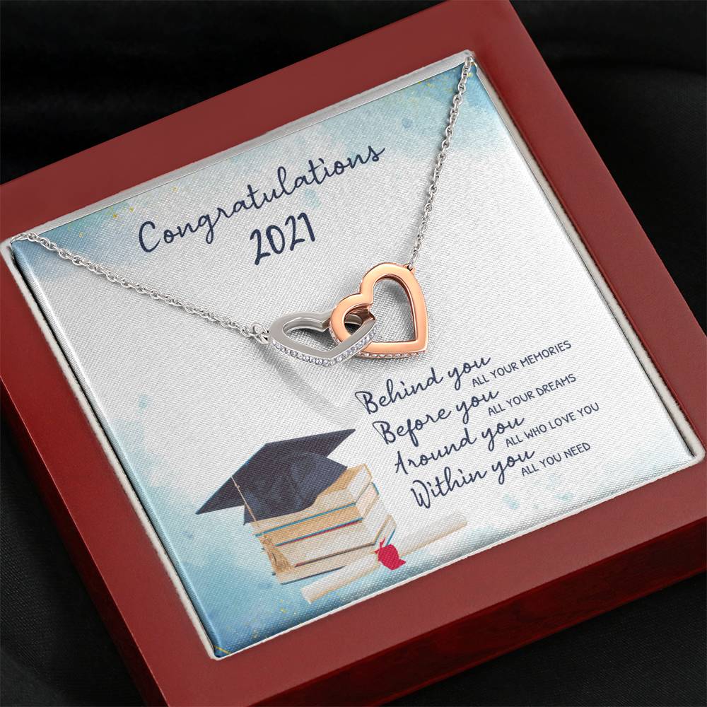 Graduation Necklace, Class of 2021 Pendant, Graduate 2021 Jewelry, Congrats 2021 Party Gift, Congratulations, Grad Gift, Danity, Senior Class of 2021!