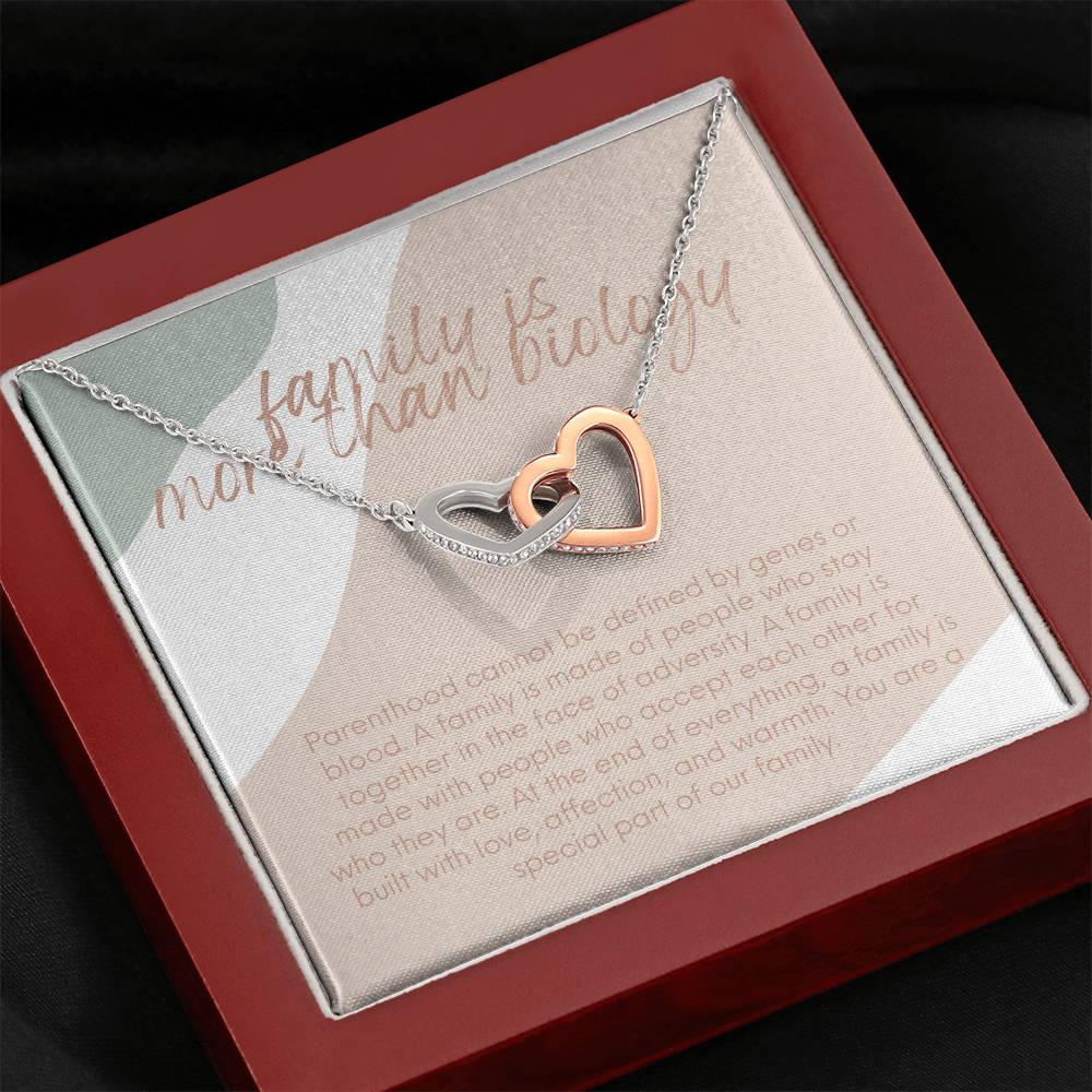Adoption Gift for Her, Adoption Jewelry, Birthday Gift for Adopted Family Member