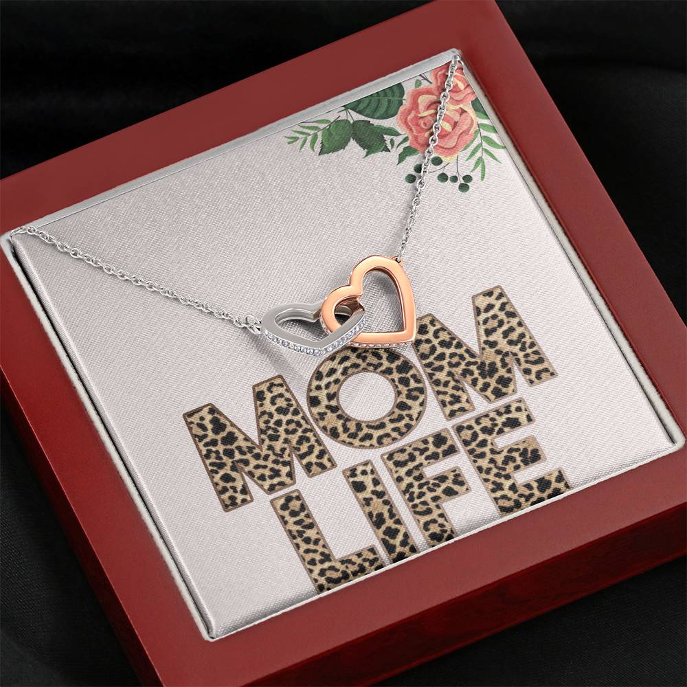 Initial Necklace for Mom, Personalized Mother Day Necklace, Custom Name Necklace, Bonus Mom Necklace, Bonus Mom Gift, Stepmom Birthday Gift, Mothers Day From Daughter,