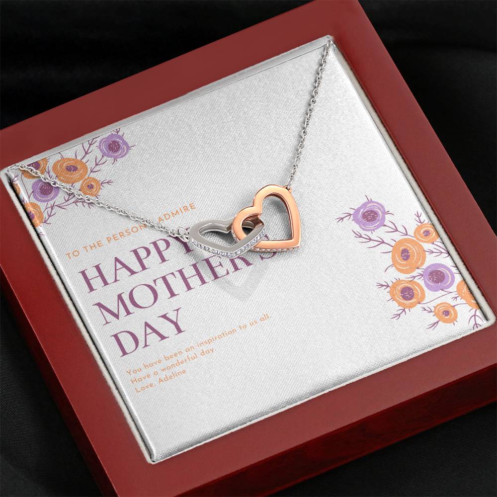 Bonus Mom Gift, Mom Necklace, Second Mom Gift, Personalize Necklace, Personalized Mother Day Necklace, Mom Necklace with Kids Initials, Custom Name Necklace,