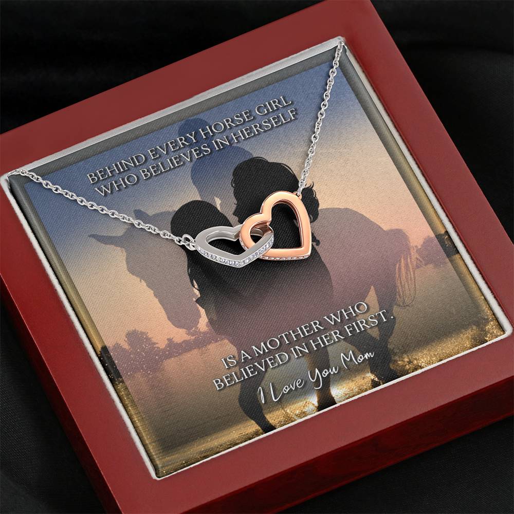 Mothers Day Gift, Stepmom Birthday Gift, Mom and Daughter Necklace, To My Mom Necklace, Mom Jewelry Gift, To My Mom Necklace, Foster Mom Gift,