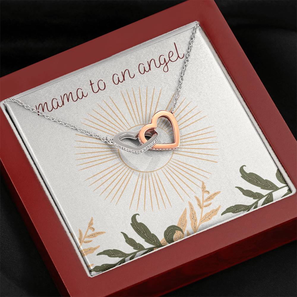 Miscarriage Gift Infant Loss Mama to an Angel Baby, Pregnancy Loss of Baby, Stillborn Necklace, Bereavement Gift, Miscarriage Keepsake