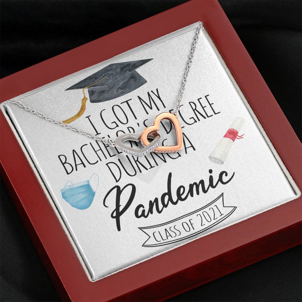 Bachelors Degree Graduation Gift, Personalized College Graduation Gift for Her, Bachelors Degree Gift Necklace