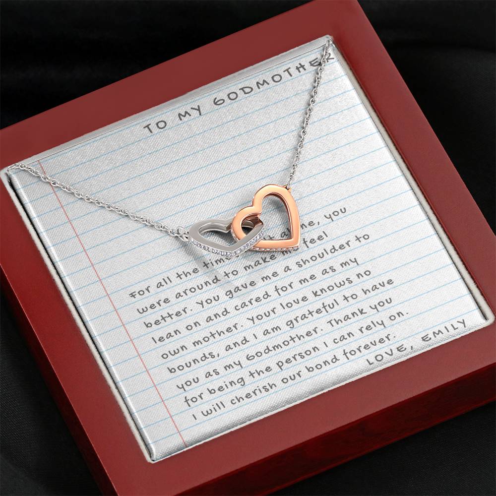 Mother's Day Necklace Gift  For Women To My Mother Step Mom Grandma Thank You For Doing a Great Job Gift From Daughter Son With The Message Card