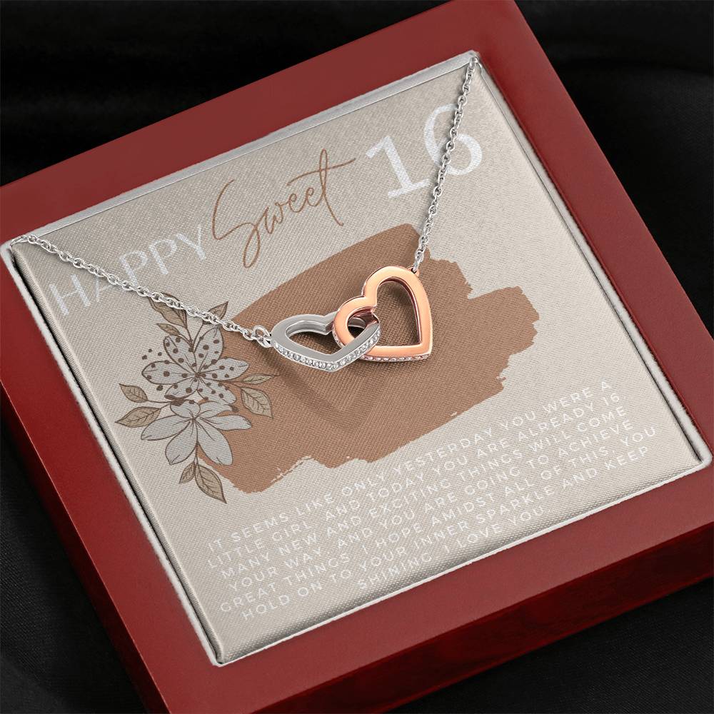 Sweet 16 Gift for Her, Birthday Gift for Daughter, Gift Necklace for Family Member, 16th Birthday Gift