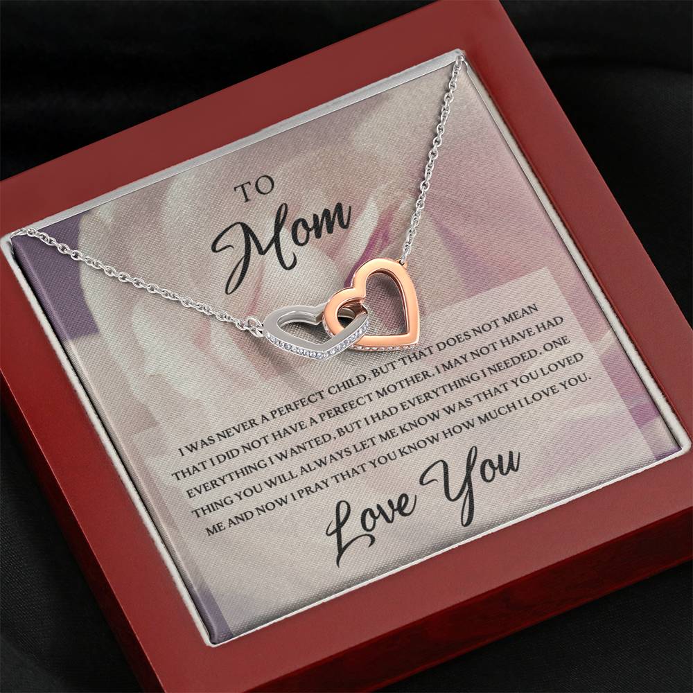 Jewelry for Mom, Personalized Mother Day Necklace, Gift for Grandma, To My Mom Card Mothers Day Card, Gift ideas, First Mothers Day Gift,