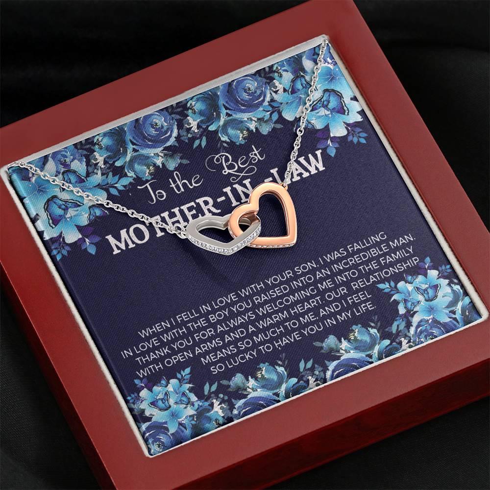 Mother in law Gift, Necklace, Mother of the Groom, Wedding Gift