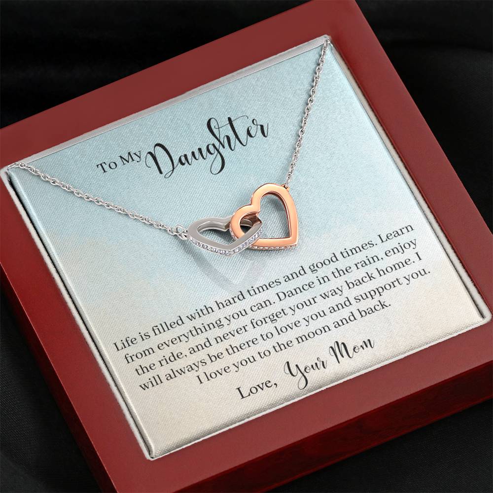 Mother Daughter Gift Necklace, Gift for Mom, Gift for Daughter, Mothers Day from Daughter, Birthday Personalized Gift For Her, Name Necklace
