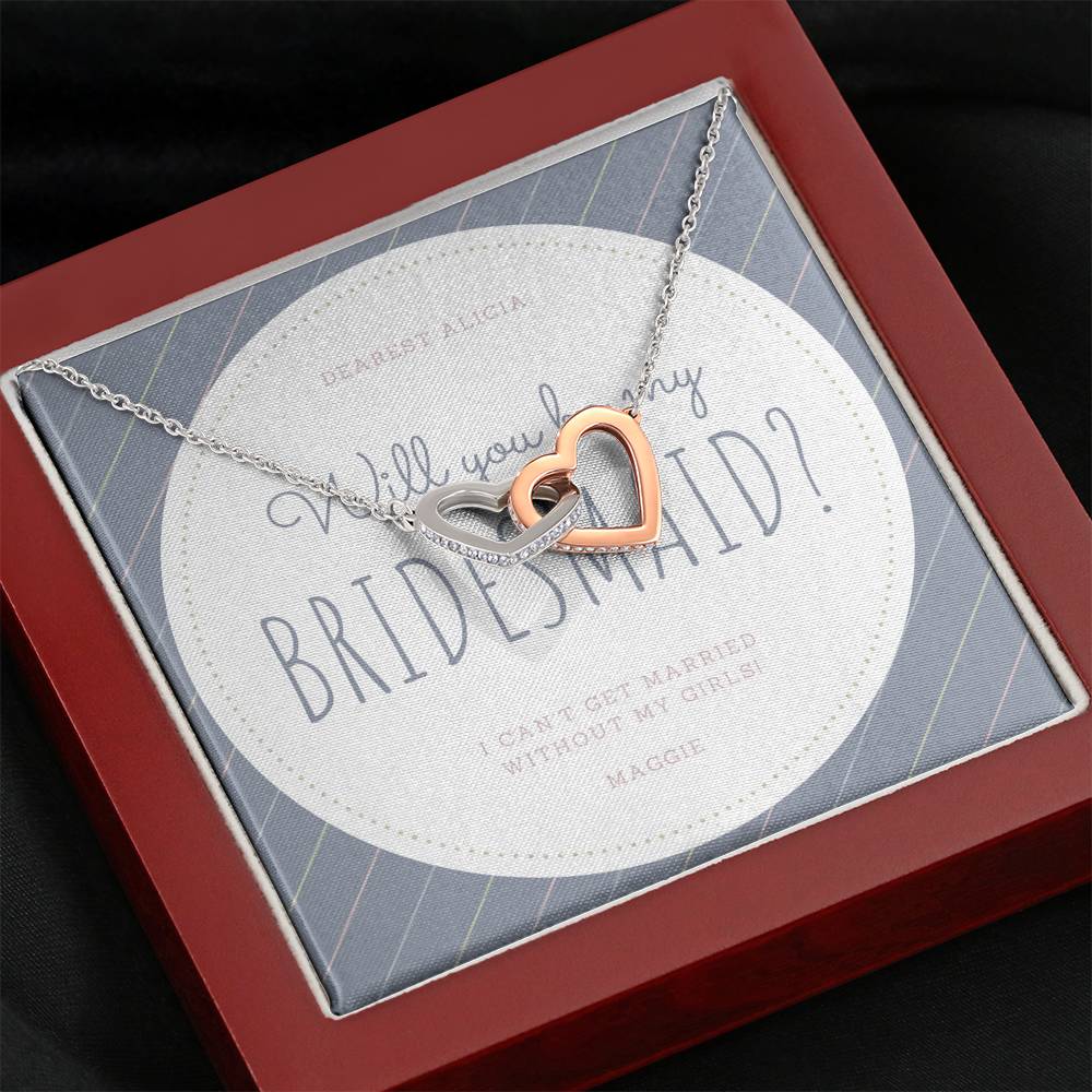 Bridesmaid Gifts, Wedding Gifts & Mementos, Bridesmaid Proposal Gifts, Gift For Bridesmaids Jewelry, Tie the Knot, Wedding Gift, Bridesmaids Jewelry,