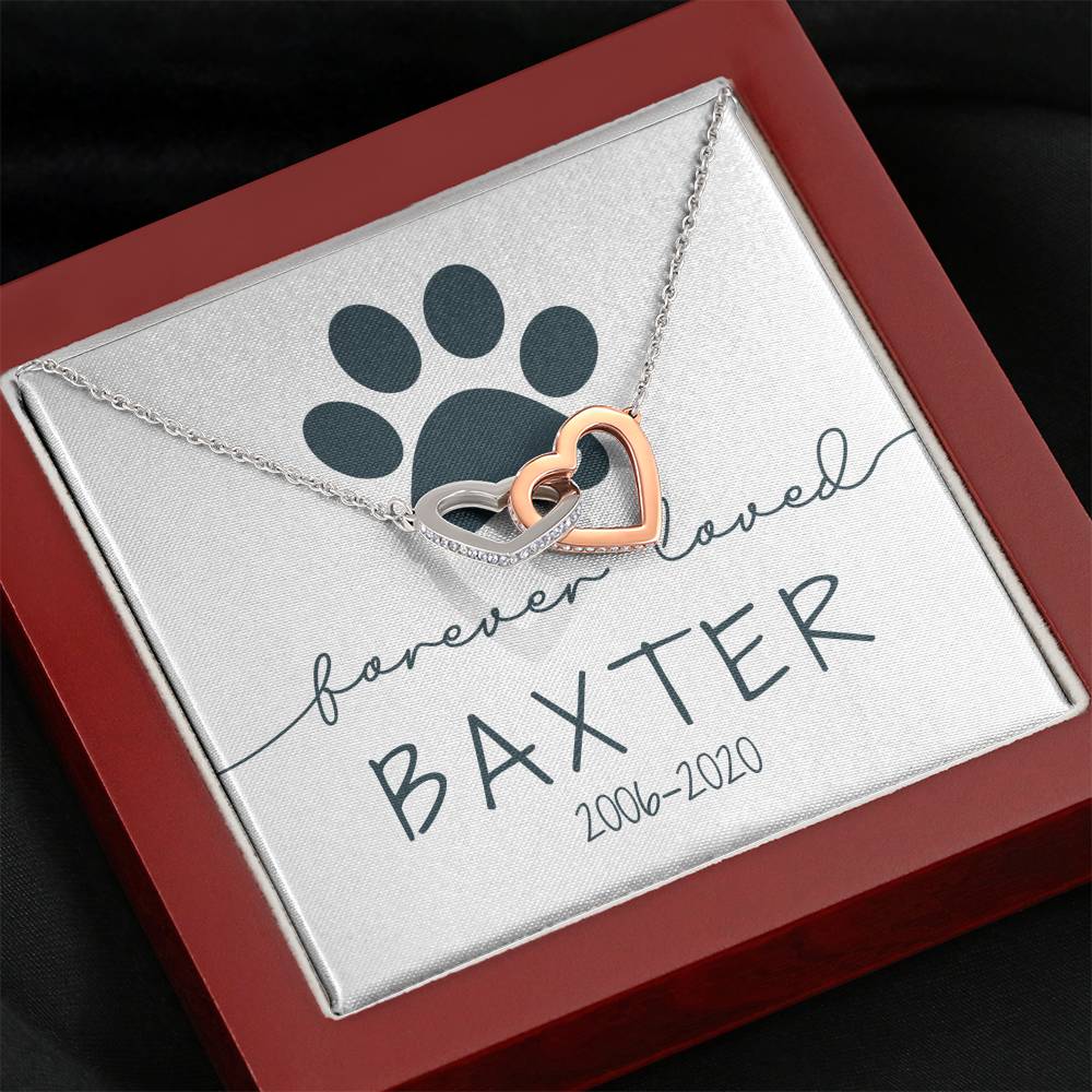 Valentine Interlocked Heart Gift For Women On Valentine Day