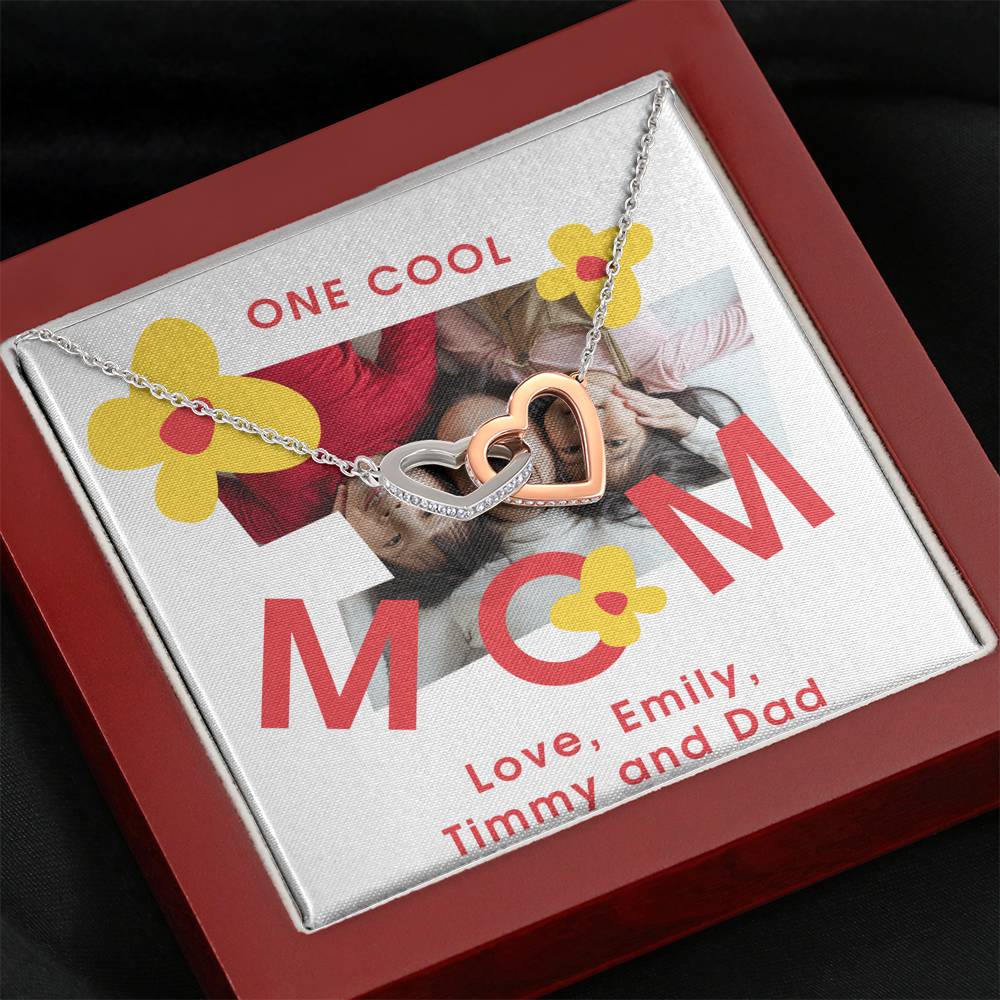 Actual Kids Picture Necklace, Children Artwork Necklace, Kid Art Gift, Personalized Necklace, Mom Gift