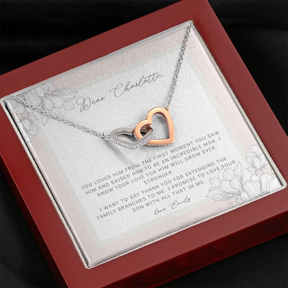 Mother of the Groom Necklace Gift to MIL Gift Necklace Gift Necklace Bride Gift To Mom Jewelry Necklaces Mother of the Bride Gift From Daughter