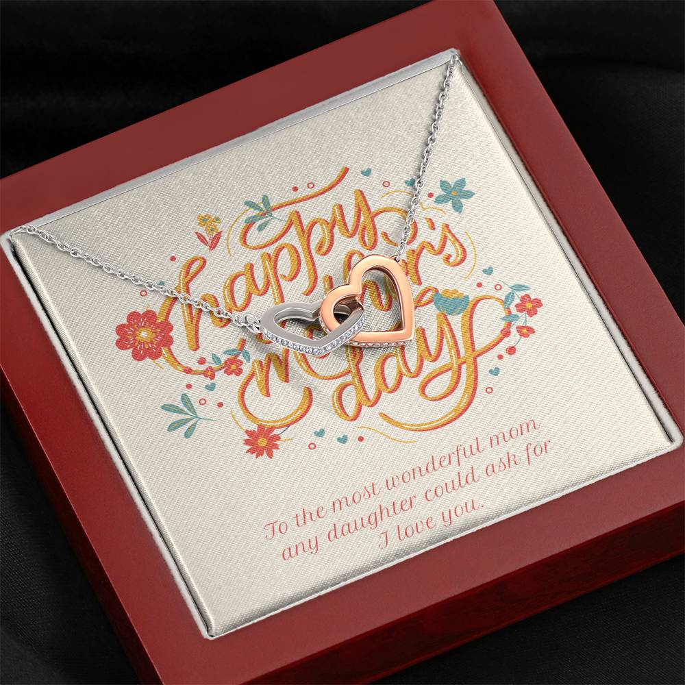 Mother's Day Gift from Daughter - Mother Daughter Necklace, Gifts for Mom, Mom Necklace