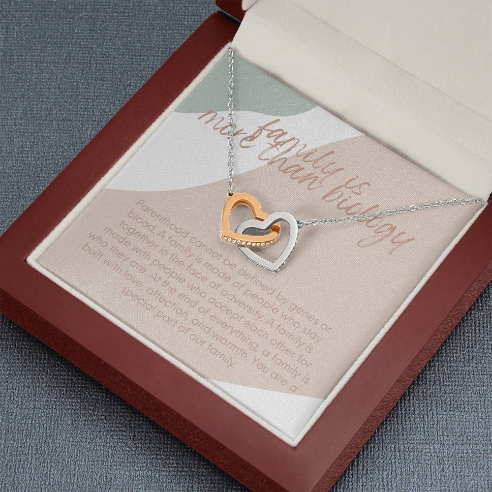 Adoption Gift for Her, Adoption Jewelry, Birthday Gift for Adopted Family Member