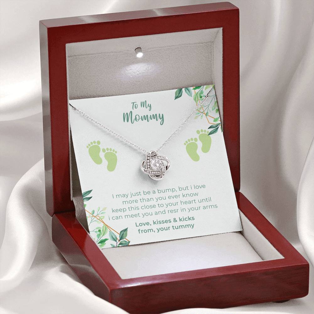 Necklace Gift For Women Personalized Pendent To My Mommy On Her Birthday Mother's Day From Daughter Son With The Message Card