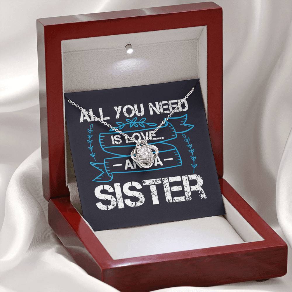 To My Sister Step Sister Best Friend Gift For Sis Birthday Valentines Graduation From Sister Brother Stepsister Stepbrother Necklace Gift