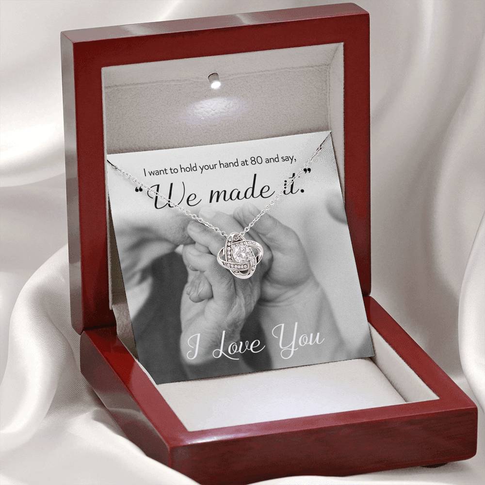 To My Mom Mother In Law Fiancée Bride Personalized Necklace Gift From Fiancé Husband Boyfriend Daughter Son With The Message Card