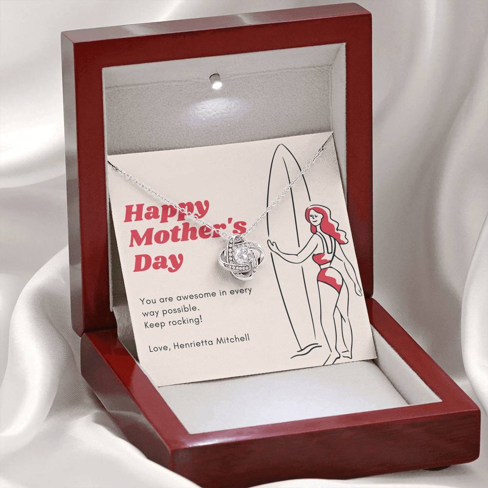 To My Mother Mom Best Mommy Bestfriend Mother In Law Stepmom For Mothers Day Birthday From Son Daughter Stepson Stepdaughter Necklace Gift