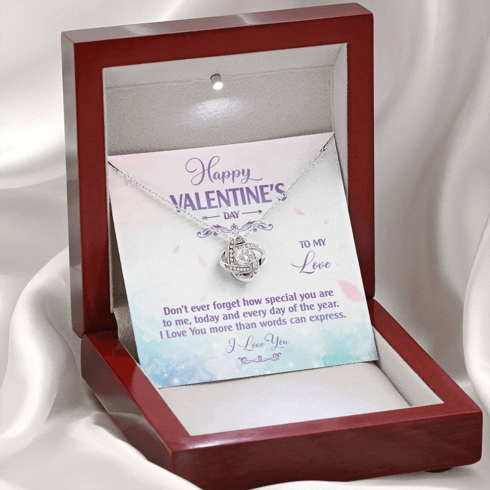 Necklace Gift To My Wife On Her Birthday Party Forever Love Pendent From Husband