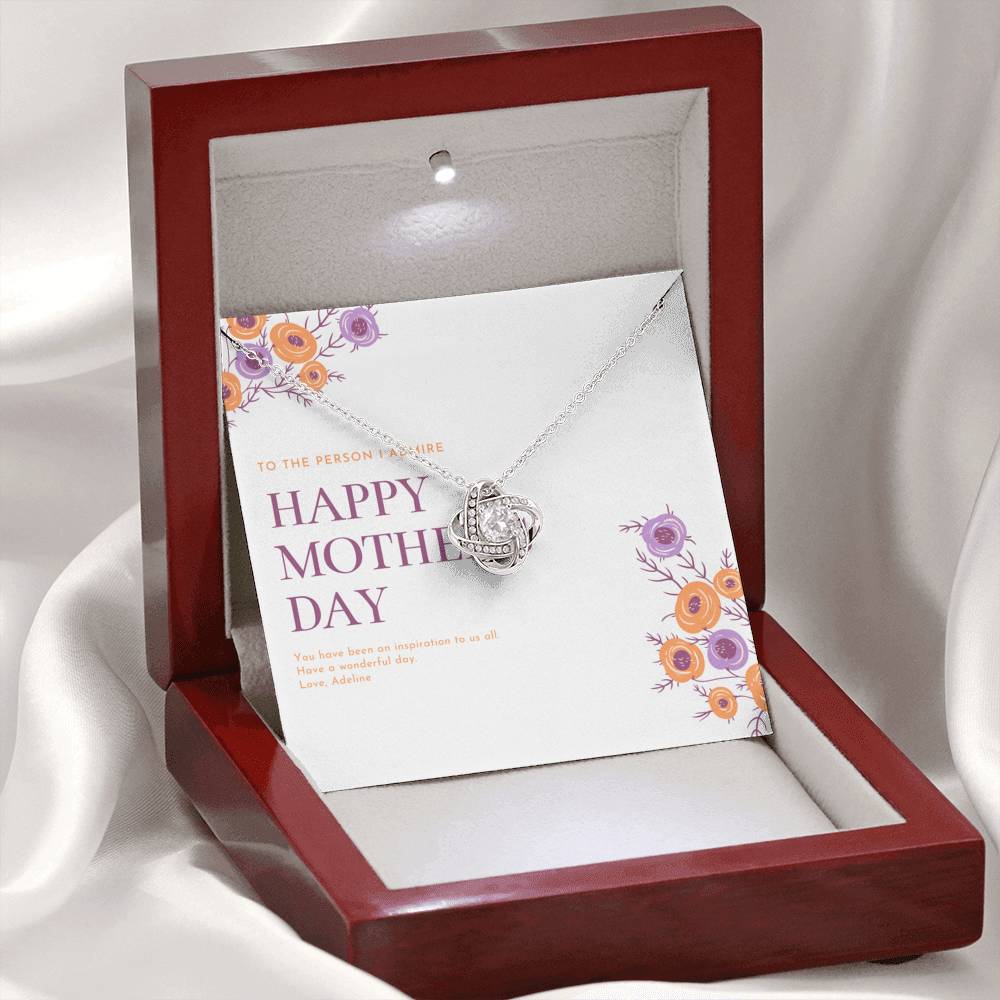 Mothers Day Gift, Mother Figure Gift, Mothers Day Gift Basket, Birthday Gift for Step Mom to Say Thank you, Custom Stepmom Necklace, Mother's Day Gift, Bonus Mom Gift,