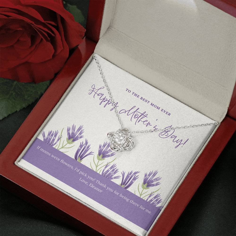 Mother's Day Necklace Gift For Women To My Mom Mother In Law Step Mom Grandma For Great Job Thank You Gift With The Message Card
