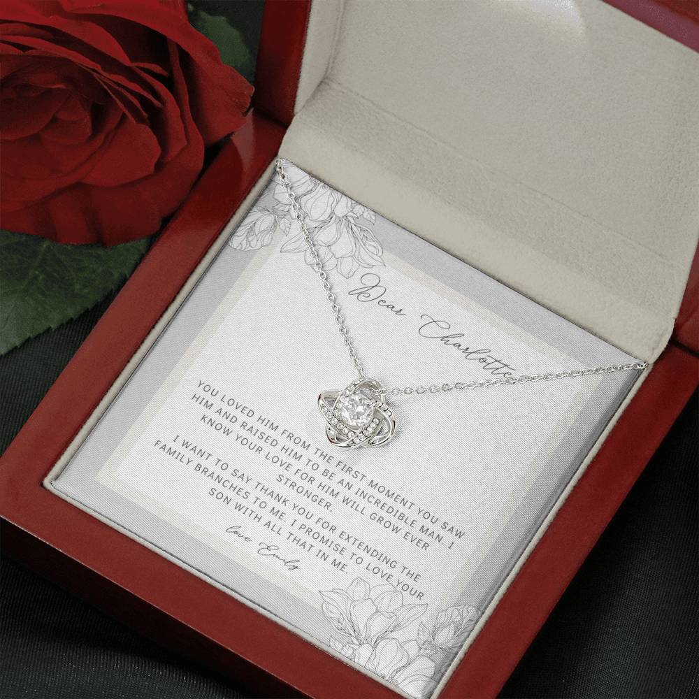 Future Mother in Law, Mother of The Groom Necklace, Mother In Law Necklace, Mother of the Groom from Bride Gift, Mother in Law Gift, Wedding Gift, Bride to Mother in law gift