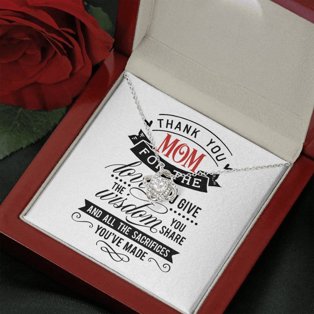 Birthday Gift for Step Mom to Say Thank you, Personalized Jewelry, Mom Necklace, Personalized Necklace For Mom, To My Mom Necklace, Mothers Day Gift from Husband, Mothers Day Gift For Mother in Law,