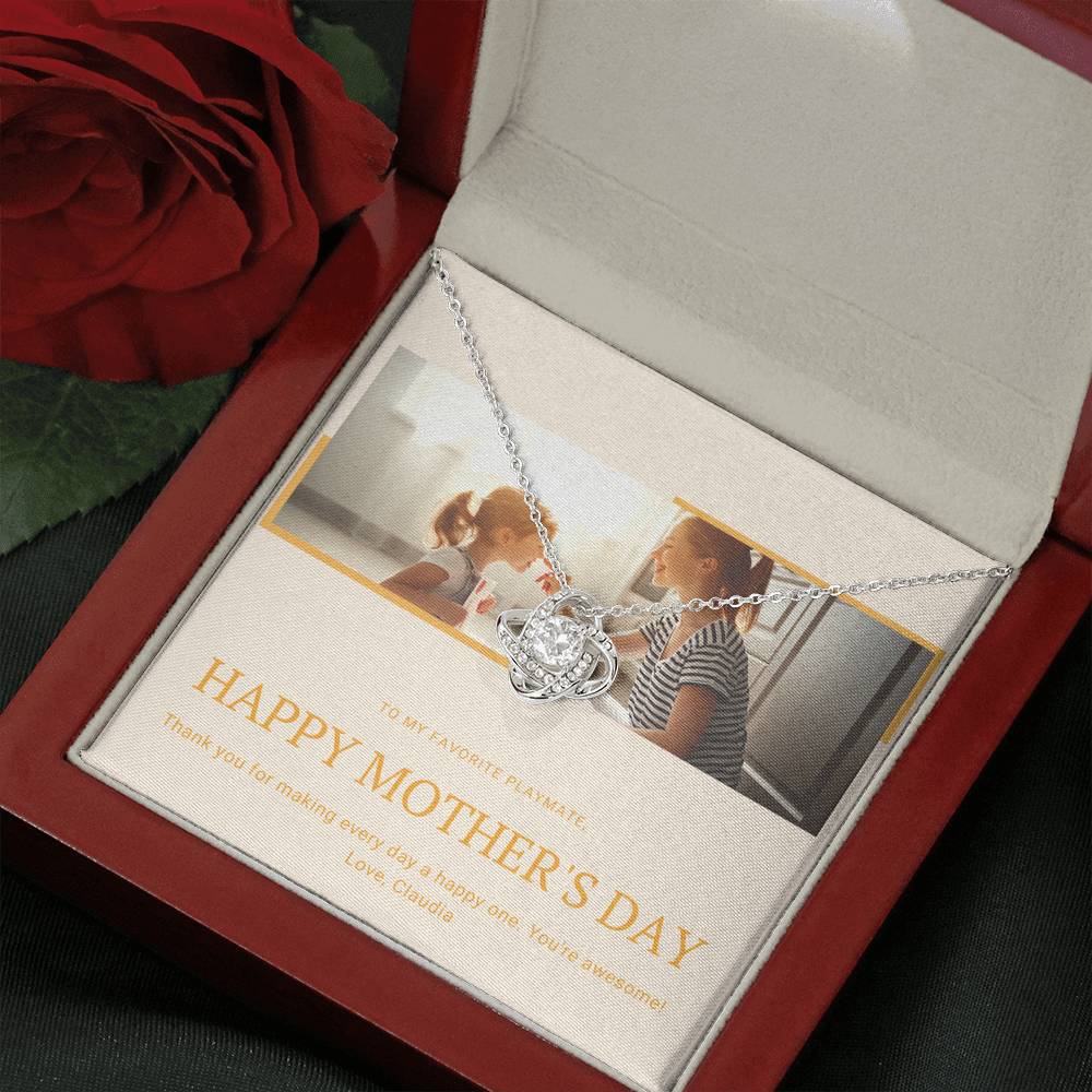 My Mother Mom Mother In Law Stepmom For Mothers Day Birthday From Son Daughter Stepson Stepdaughter Daughter In Law Son In Law Necklace Gift