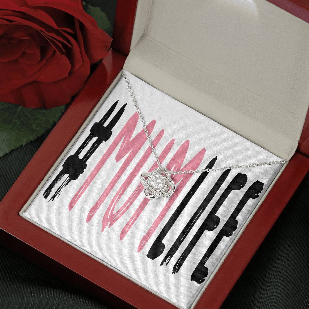 Funny Mom Gift, Initial Necklace for Mom, Mothers Day Personalized, Mom and Daughter Necklace, Stepmom Birthday Gift, Mothers Day Gift Box, Mom Gift