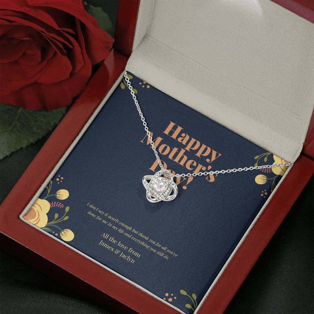 Mothers Day Card, Bonus Mom Gift, First Mothers Day Gift, Bonus Mom Gift, Unbiological Mom, Stepmother Necklace, Step Mom Mothers Day Gift,