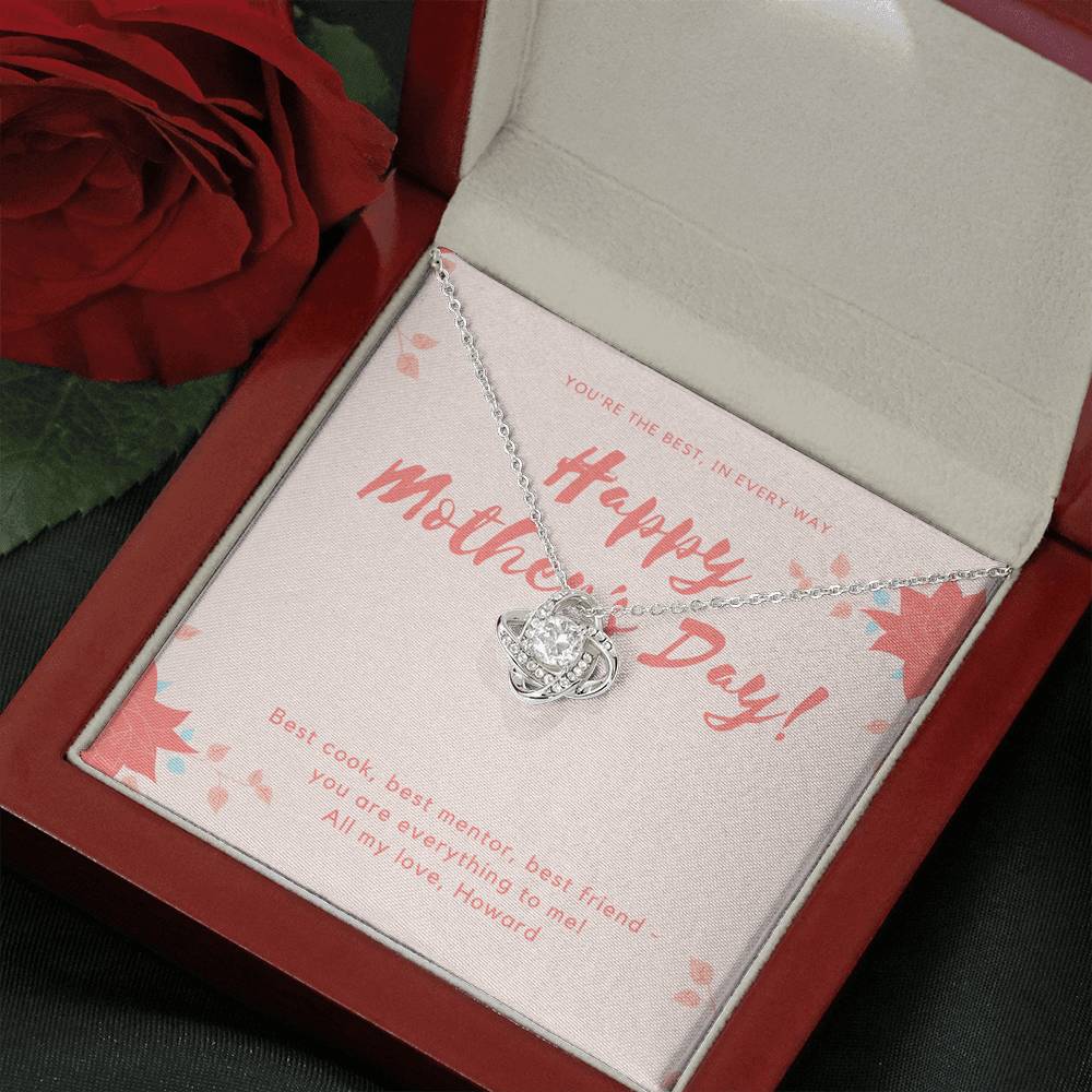 Mother Necklace, Jewelry Gift for My Second Mom, Other Mother Gift, Mothers Day Card, Unbiological Mom, Personalized Mother Day Necklace, First Mothers Day Gift,