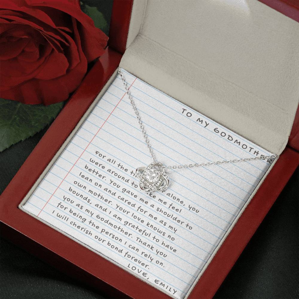 Personalized Necklace Gift To My Mom Mother in Law Step Mom Thank You Gift From Daughter Son On Mother's Day Birthday Gift With the Message Card