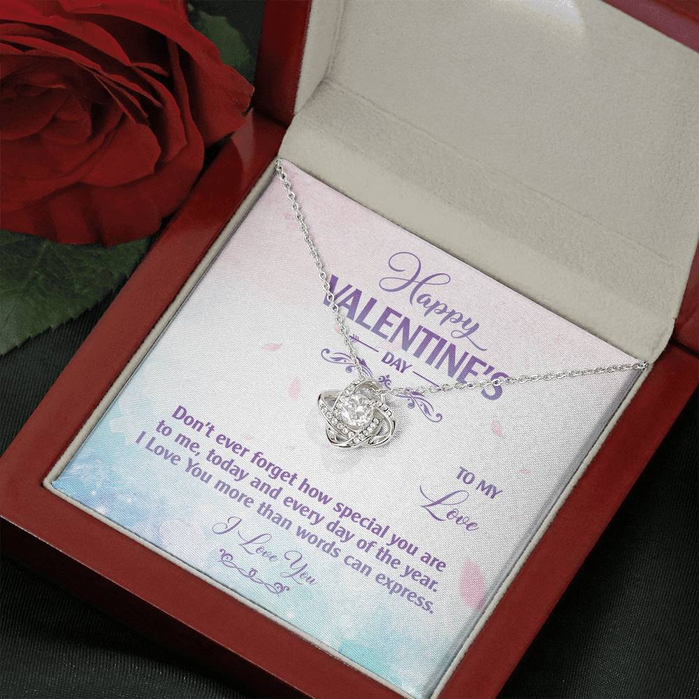 Necklace Gift To My Wife On Her Birthday Party Forever Love Pendent From Husband